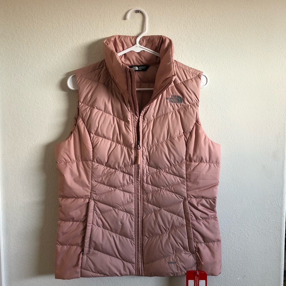 Blush North Face vest